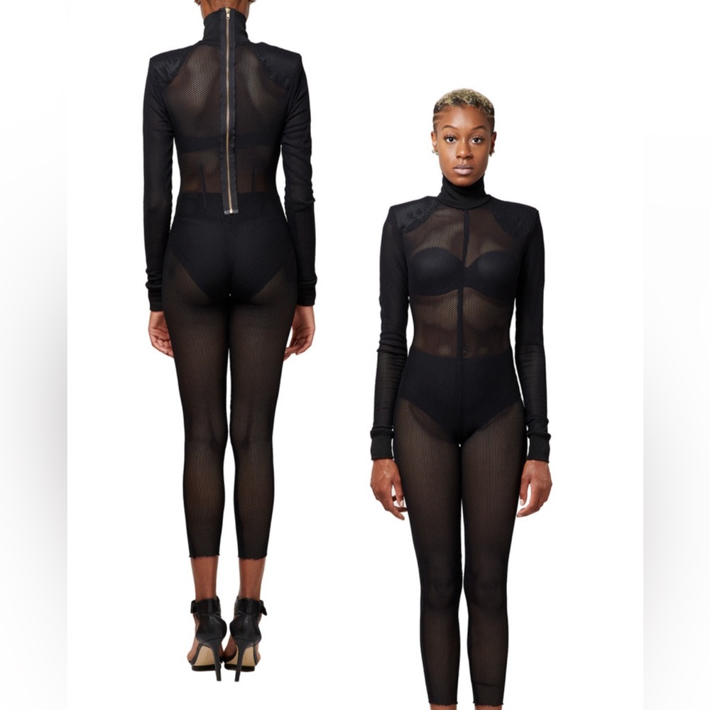 Mesh bodysuit&Panty